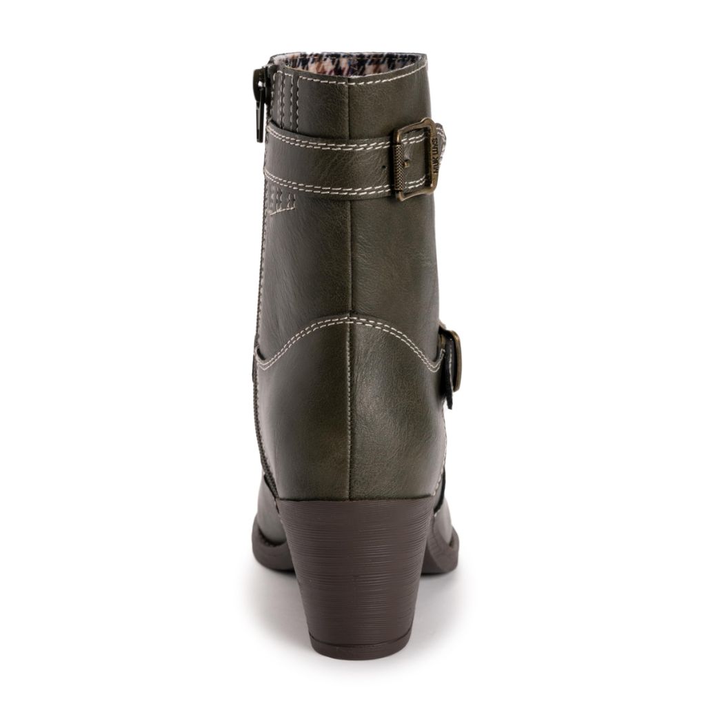 MUK LUKS Women's Yellowstone Yeats, Green - size 6