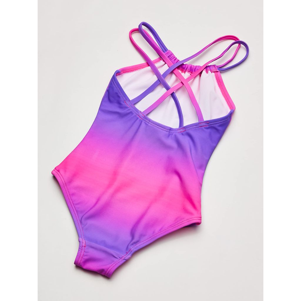 SZ 14- Kanu Surf Girls, Jasmine Beach Sport Halter One Piece Swimsuit, Janie Pink