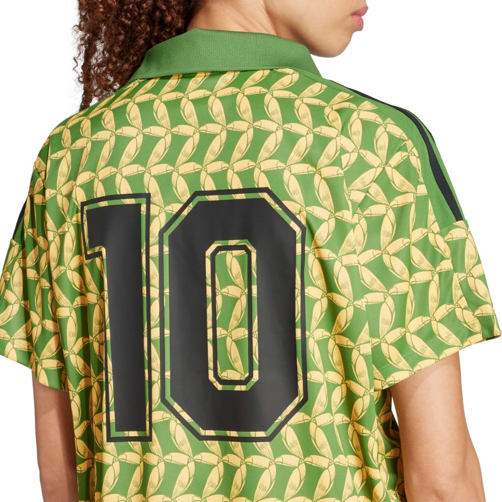 didas Women's X Farm Tiro Sportswear T-Shirt - Crew Green/Semi Spark, XXS