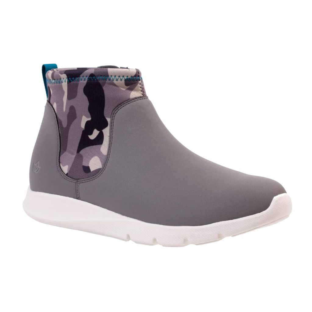 Spenco Women's Paddock Boot, Grey Camo - size 12W