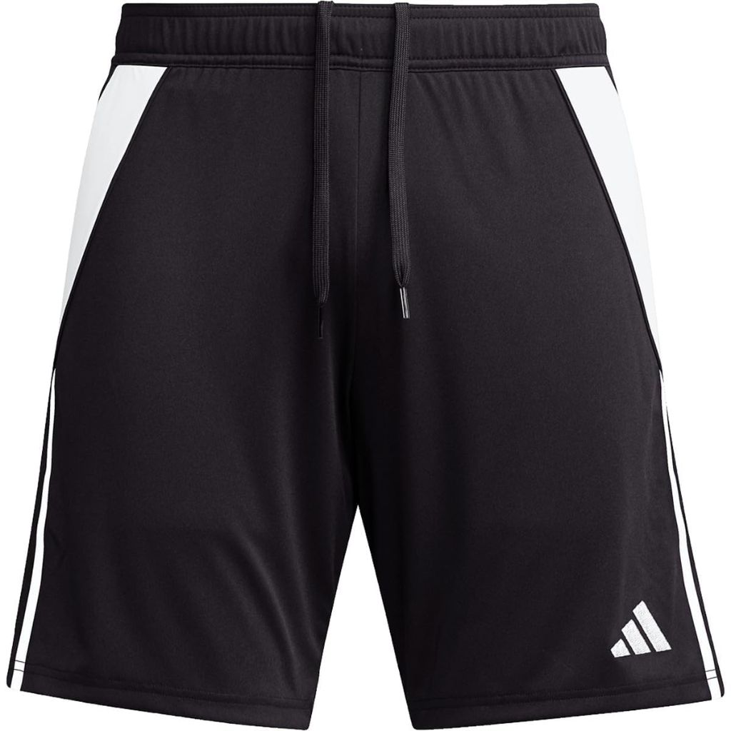 Adidas Men's Tiro 24 Sweat Shorts, Black/White, Medium