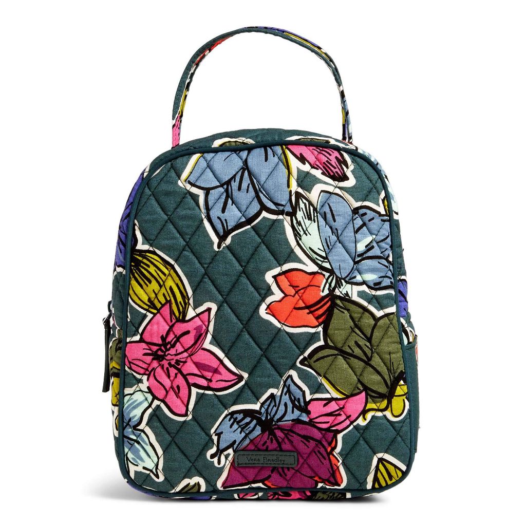 Vera Bradley Women's Clear Nfl Crossbody Bag, New York Giants Dark blue/Red Bandana, One Size