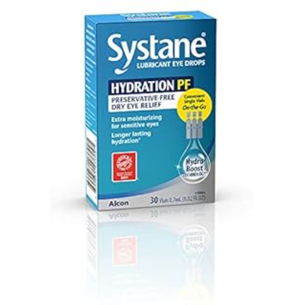 Systane Hydration Preservative Free Dry Eye Drops Vials - 30ct