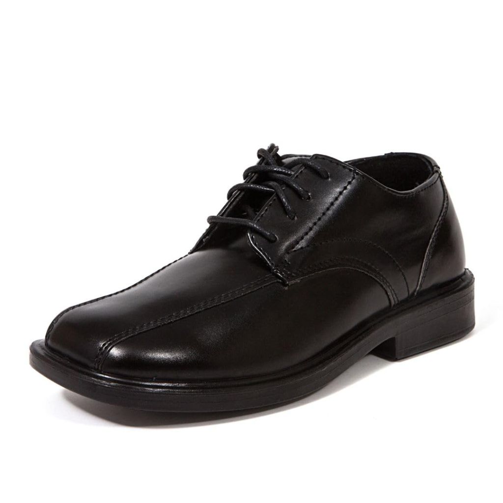 Deer Stags Gabe Lace-Up Dress Oxford, Black - size 3M Little Kid