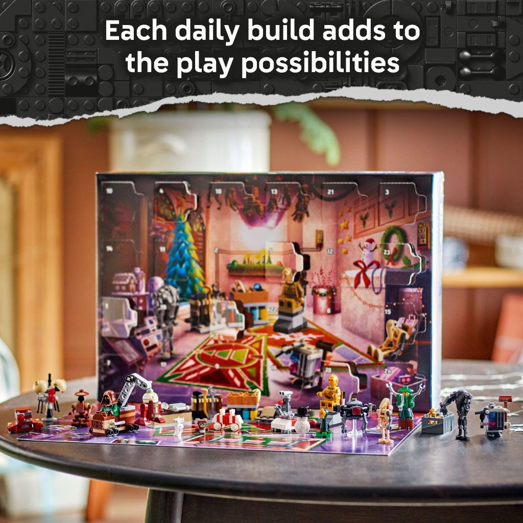 LEGO Star Wars Advent Calendar 2025 Holiday Countdown Playset 75418