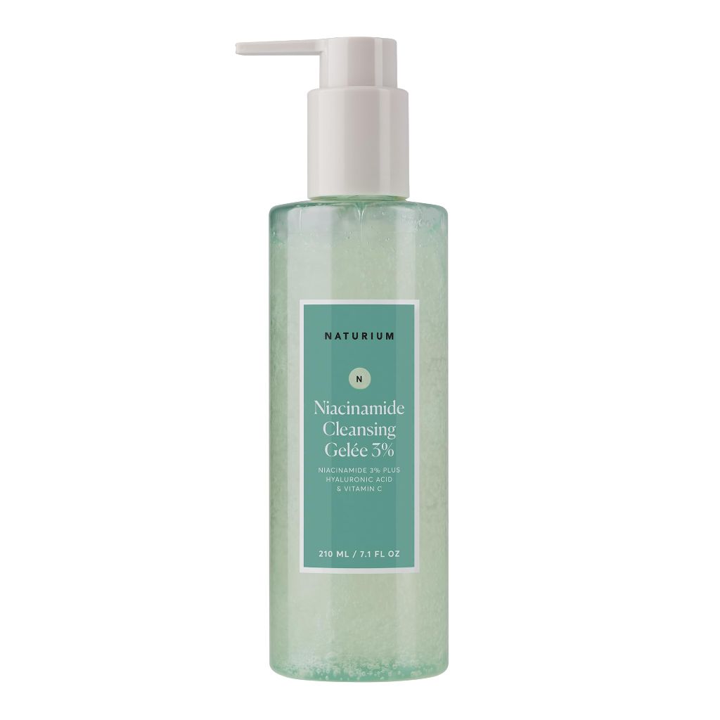 Naturium Niacinamide Cleansing Gelée 3% Plus Hyaluronic Acid & Vitamin C, 7.1 oz
