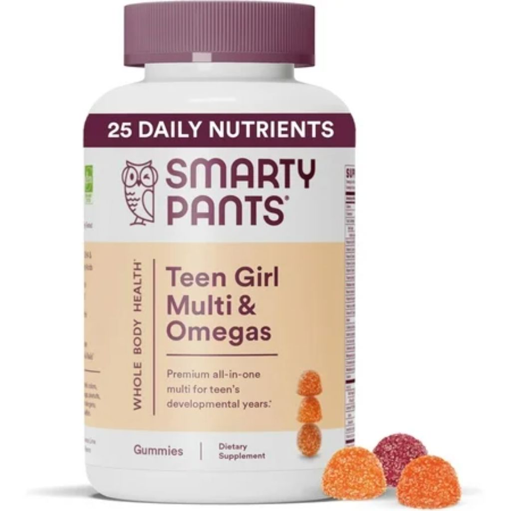 SmartyPants Teen Girl Multi & Omega 3 Fish Oil Gummy Vitamins - 120 ct.