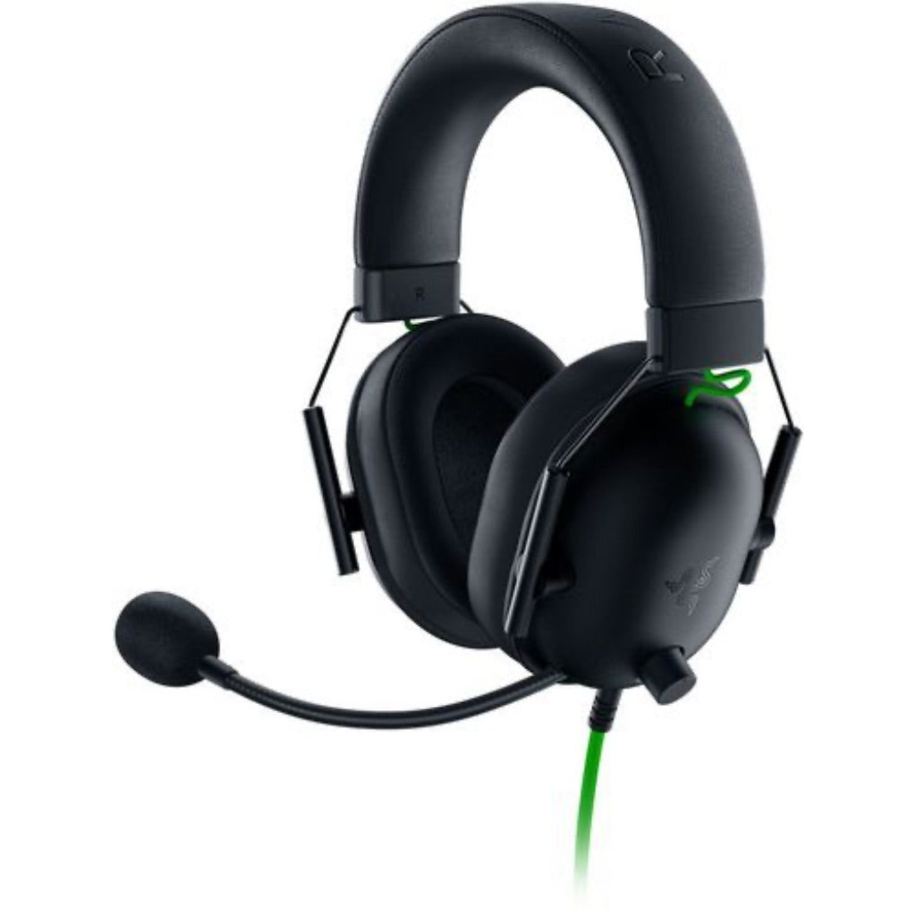 Razer BlackShark V2 X Gaming Headset with Microphone - Black/Green