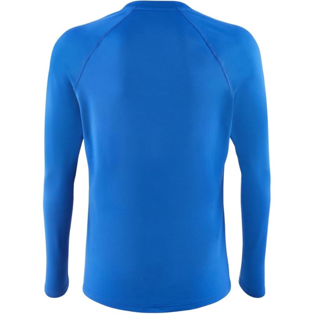 Mizuno Boys' Standard Thermo Compression Long Sleeve Shirt, Royal Blue, Small