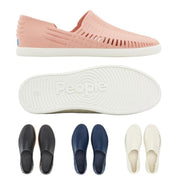 People Footwear Slip-On EVA Water Shoes (Rio - Terra Cotta/Picket White), Men's 6, Women's 8