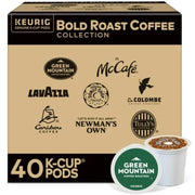 Keurig Bold Roast Coffee Collection Medium and Dark Roast K-Cup Coffee Pods  40 Count