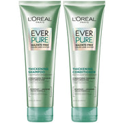 L'Oreal Paris Thickening Sulfate Free Shampoo and Conditioner,  1 Hair Care Kit