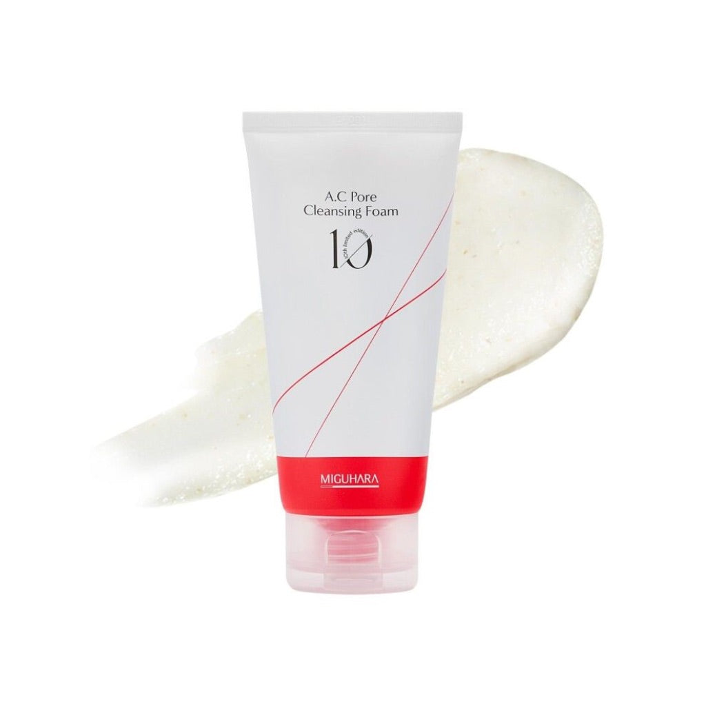 A.C Pore Cleansing Foam, Korean Skincare Face Wash - 4 fl. oz.