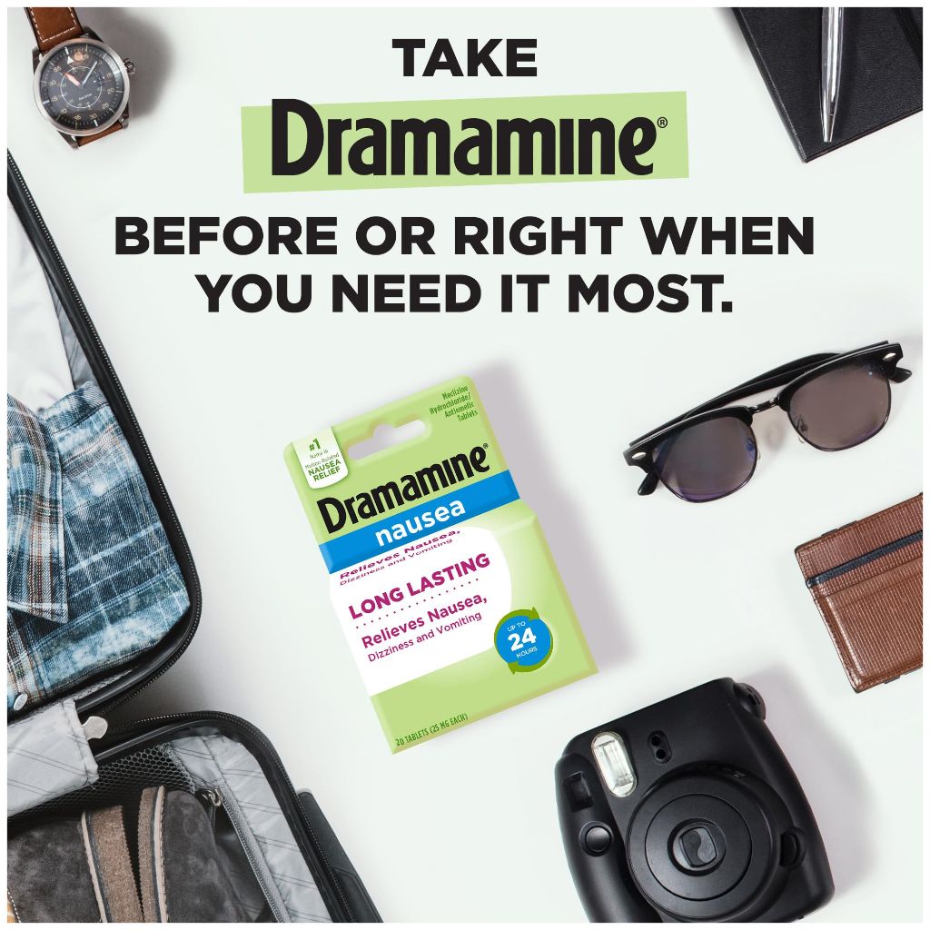 Dramamine Nausea Relief - 20 Tablets