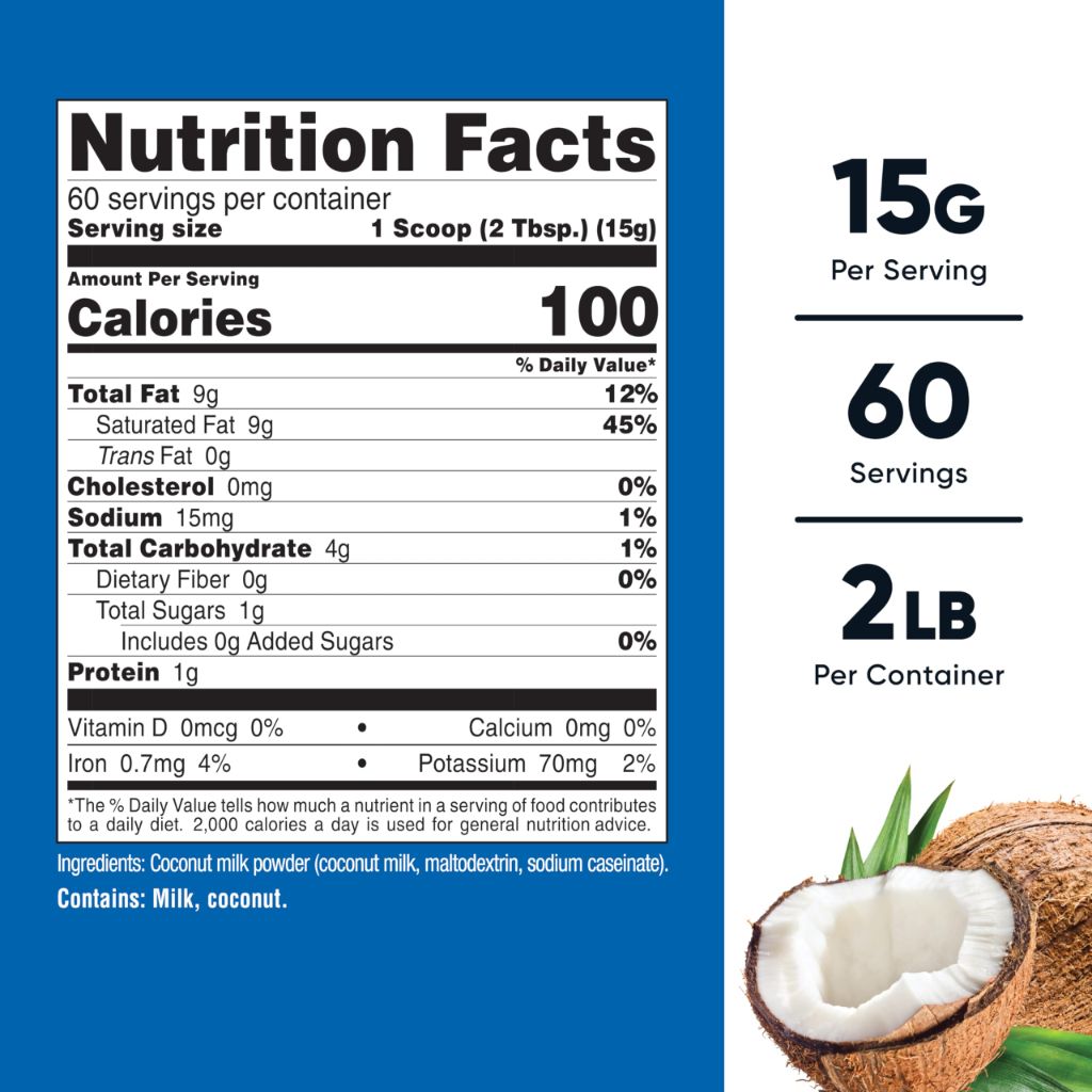 Nutricost Coconut Milk Powder 2LBS