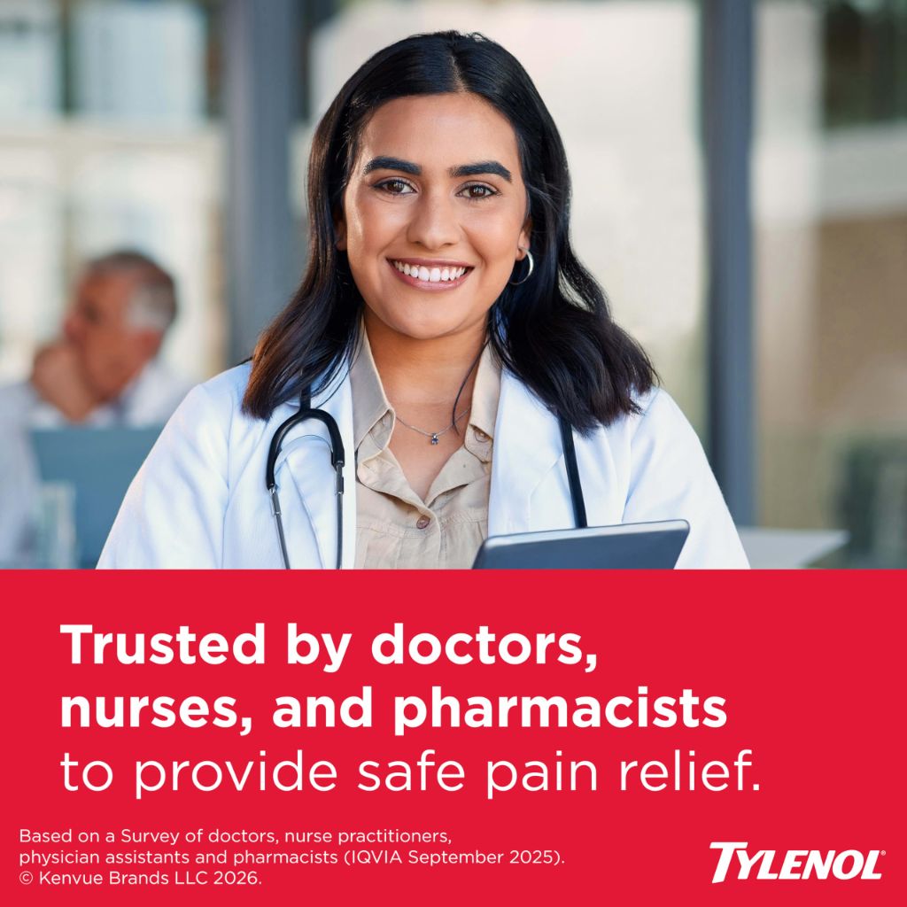 Tylenol Extra Strength Acetaminophen Liquid Gels, 500 mg per Gel | 75 Count