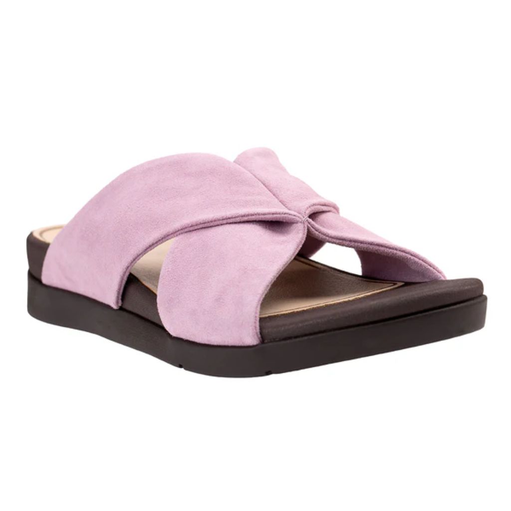 REVITALIGN Women's Riviera Slide Sandal, Mauve Shadow - Size 5.5