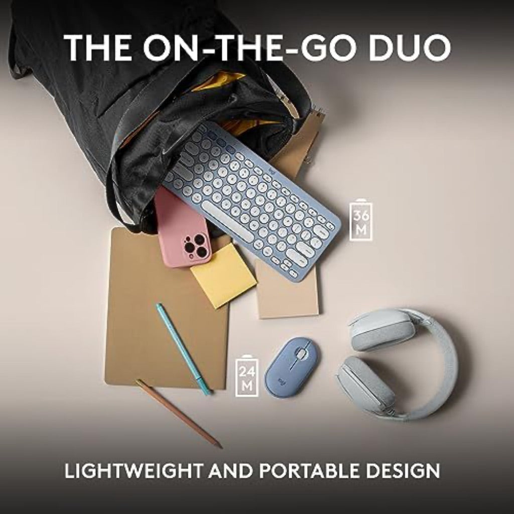 Logitech Pebble 2 Combo for Mac, Wireless Keyboard and Mouse