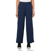 SZ 2XL, PGA Tour Women's Flowy Golf Pants with Tummy Control - Elastic Waistband & Stretch Fabric, Peacoat