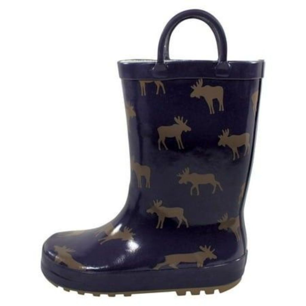 Hudson Baby Rain Boots  Moose  9 Toddler
