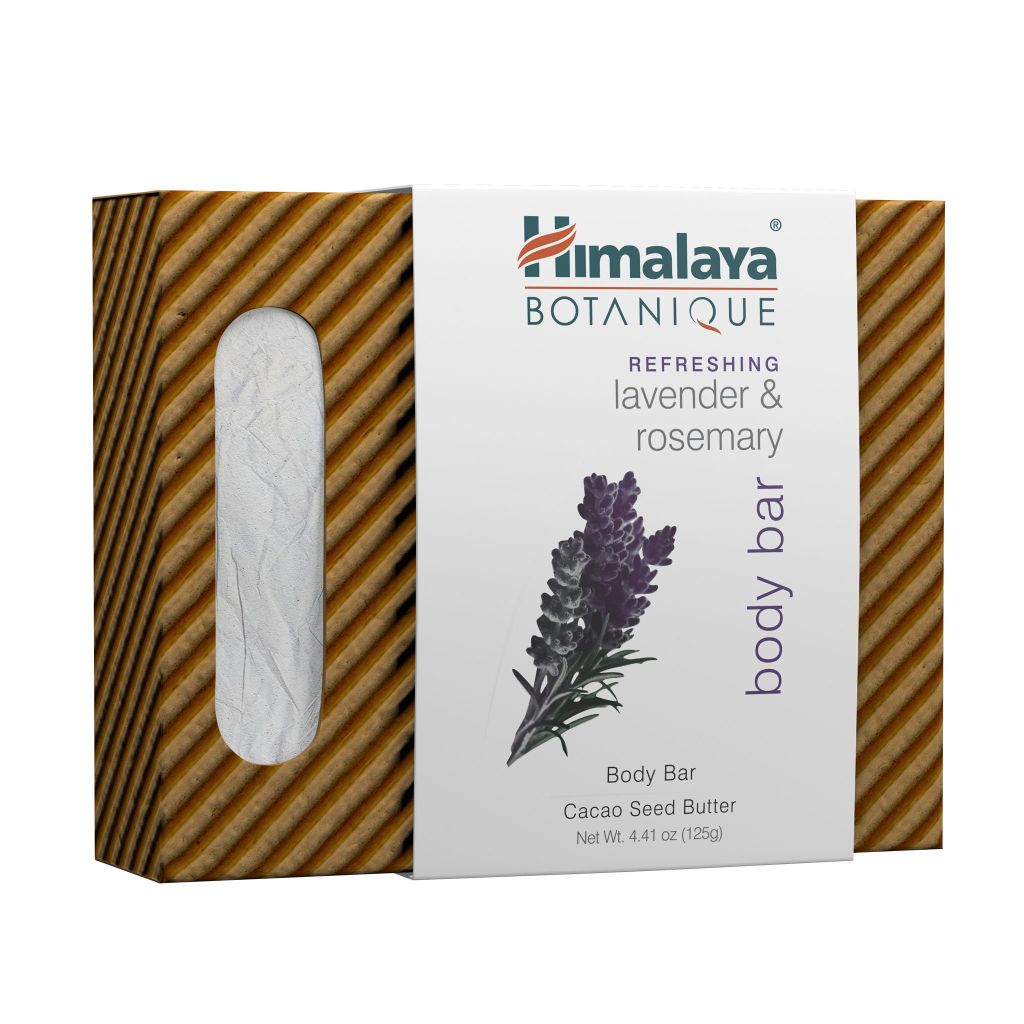 Himalaya Botanique Refreshing Lavender & Rosemary Body Bar - 4.41oz