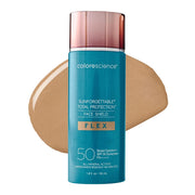 Colorescience 50 to 70 SPF Total Protection Face Shield Zinc Oxide Formula, Tan, 1.8 fl. oz.