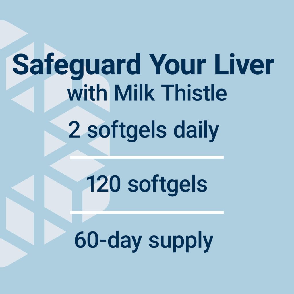 Life Extension Advanced Milk Thistle, Liver Health Supplement, Liver Detox, Cell Division, silymarin, silybin, bioavailable, Gluten Free, Non-GMO, 120 softgels