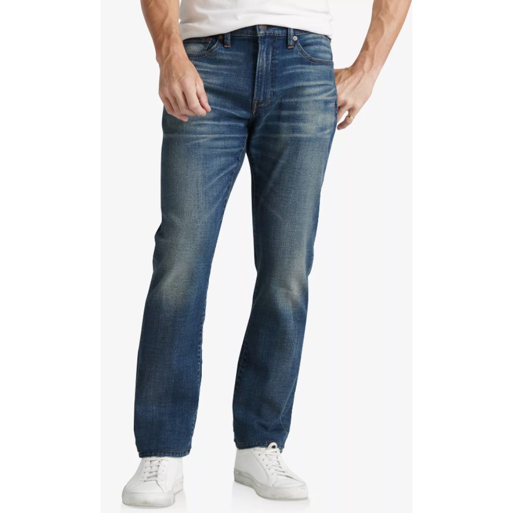 Lucky Brand Men's 410 Athletic Straight Fit Jeans - Mcarthur, 42W x 36L