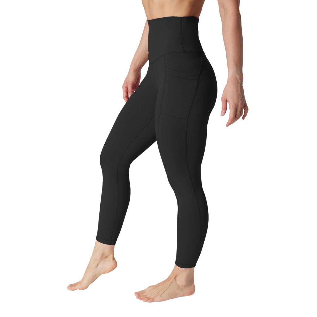 90 Degree By Reflex Super High Waist Leggings, Shire Green, SZ XS
