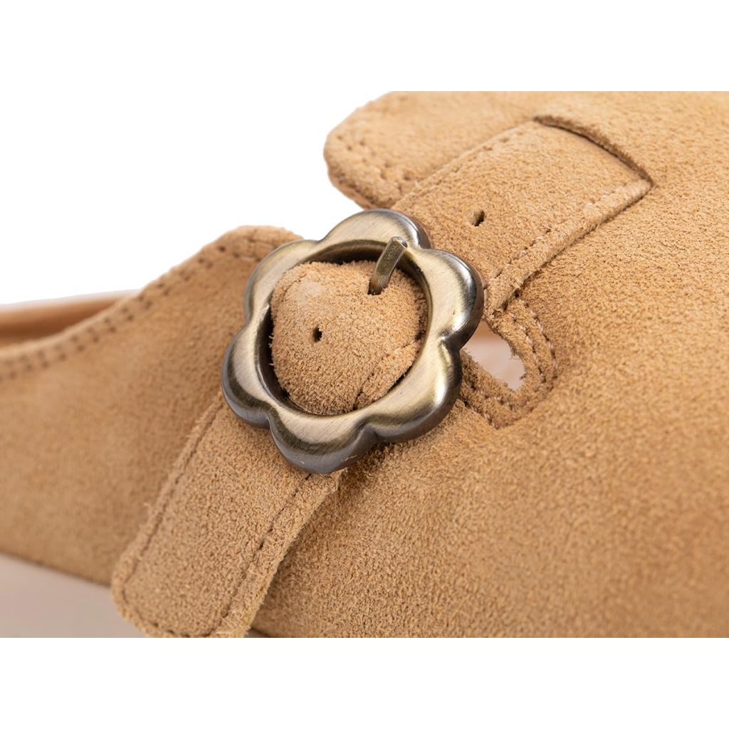 Revitalign Women's Solaire Suede, Tan - size 12B