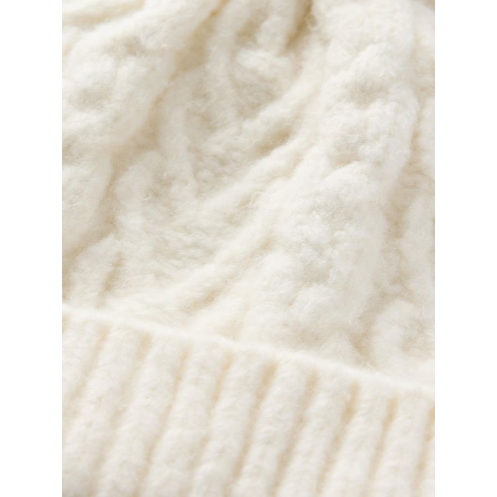 GAP Boys Cable Hat Ivory Frost S/M
