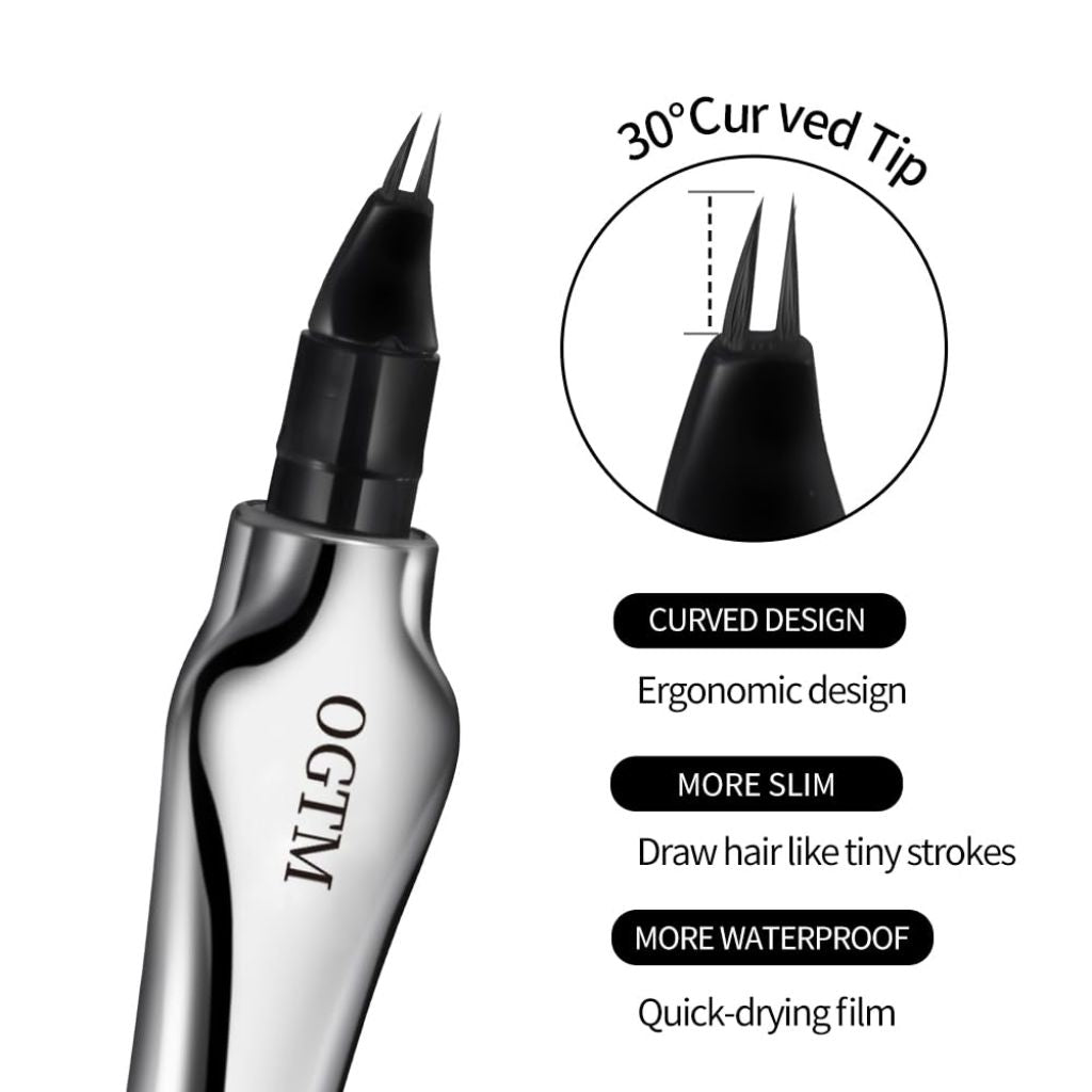 Eyebrow Ink Pen Microblading Brow Pencil (03 Black)