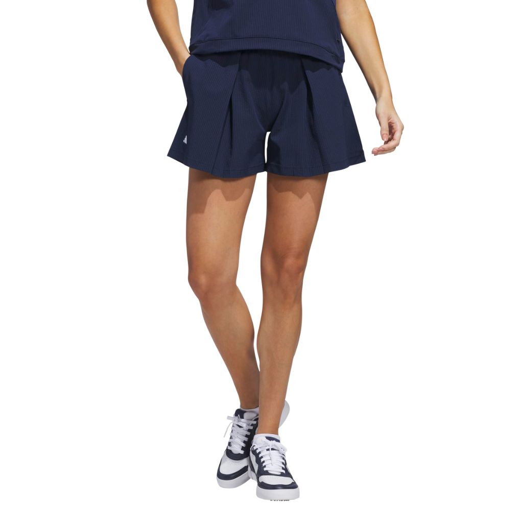 Adidas Women's Go-to Pleated Short, Collegiate Navy, XX-Large