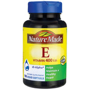 Nature Made Vitamin E DL-Alpha 400IU - 180 Softgels