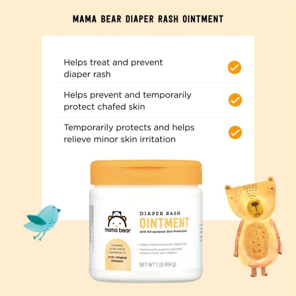 Mama Bear Diaper Rash Ointment - 16oz.