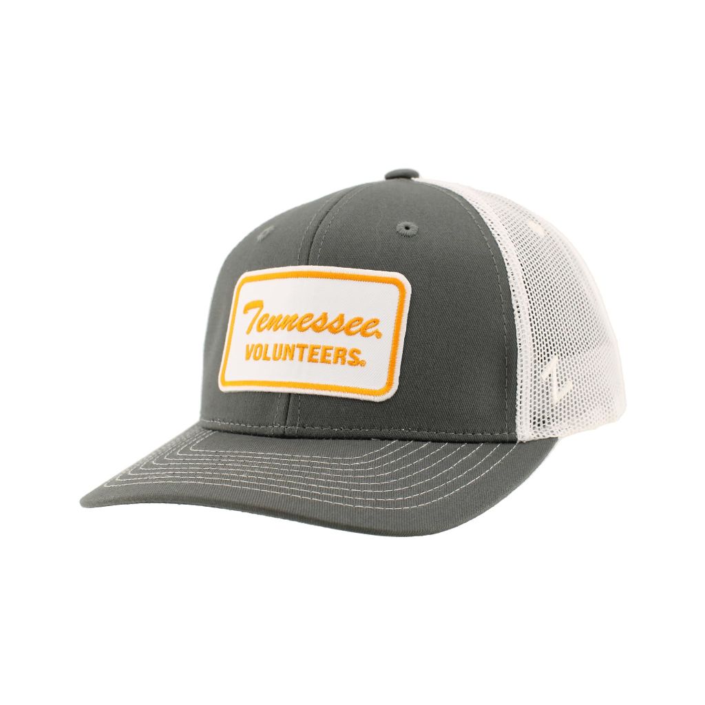 ZHATS Standard NCAA Officially Licensed Trucker Hat Dakota Patch Brick Gray White, Grey, One Size