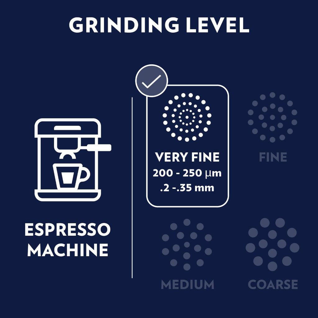 Lavazza Gran Espresso Whole Bean Coffee Blend, Medium Espresso Roast Bag - 2.2lb