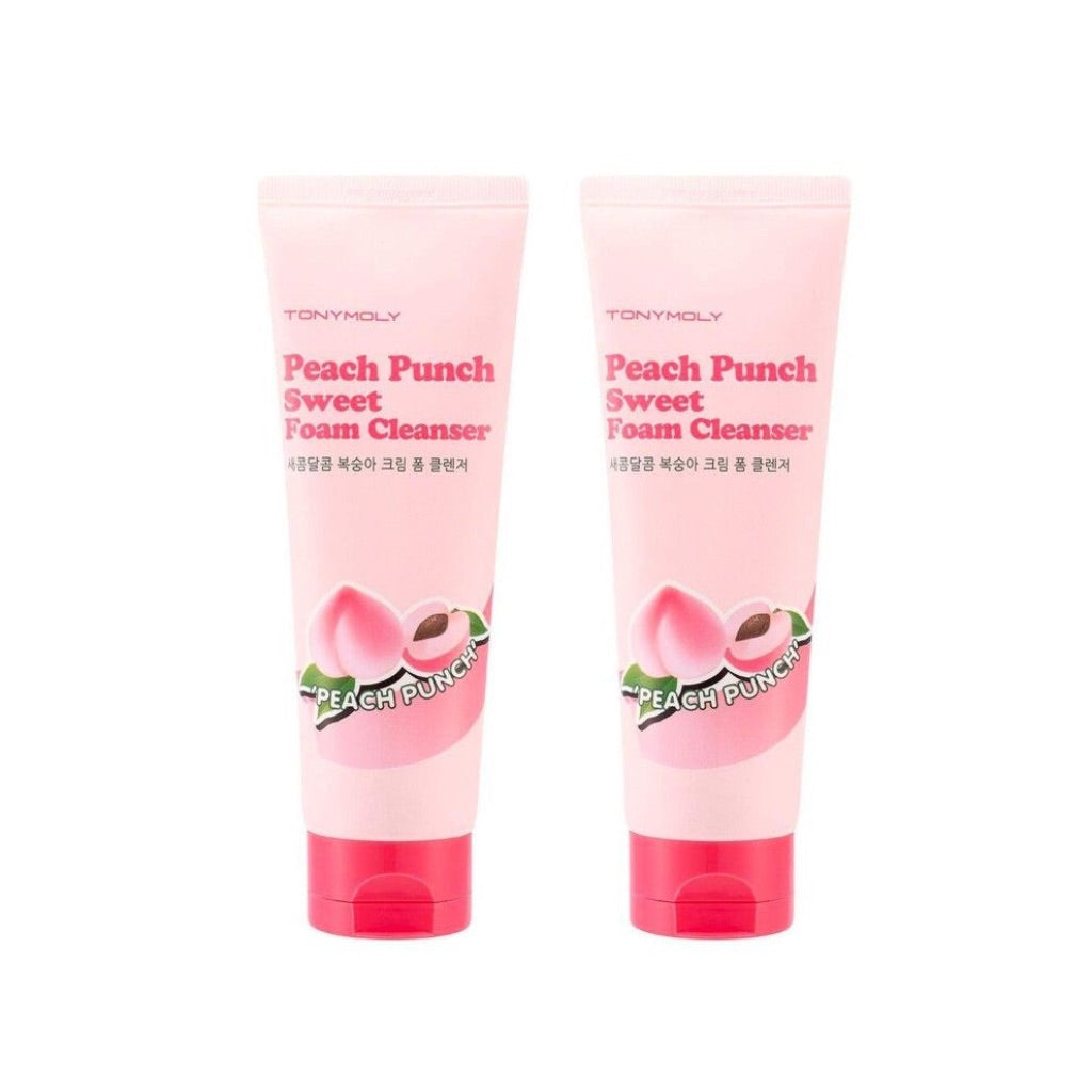 TONYMOLY Peach Punch Sweet Foam Cleanser  2 Count