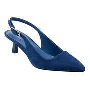SZ 11M, Marc Fisher LTD Women's Kory Pump, Dark Blue Suede 400