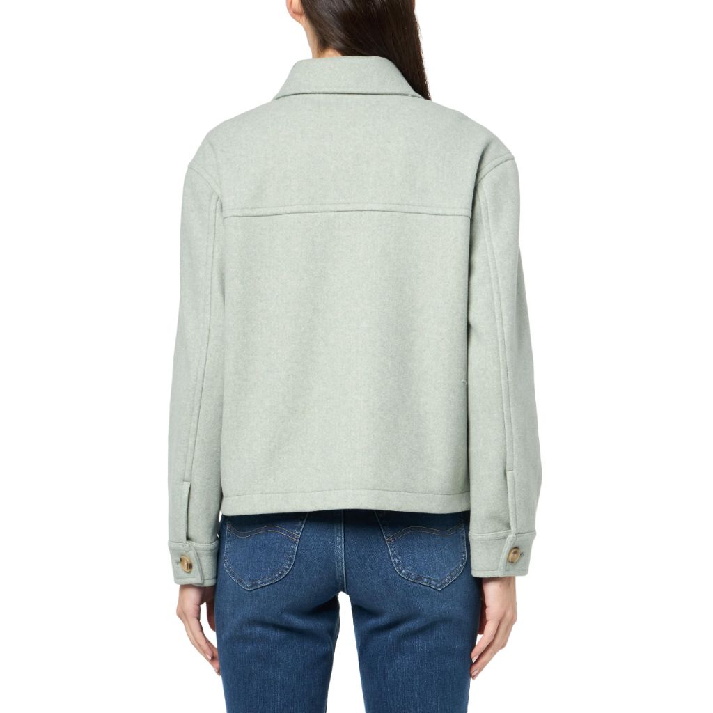 Levi's Women's Harper Wool Shortie Jacket, Seafoam, X-Small