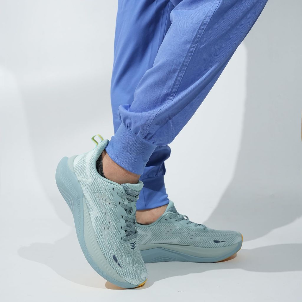 Hawkwell Men's Cloud Zero Active Sneakers, Knit Green - size 11