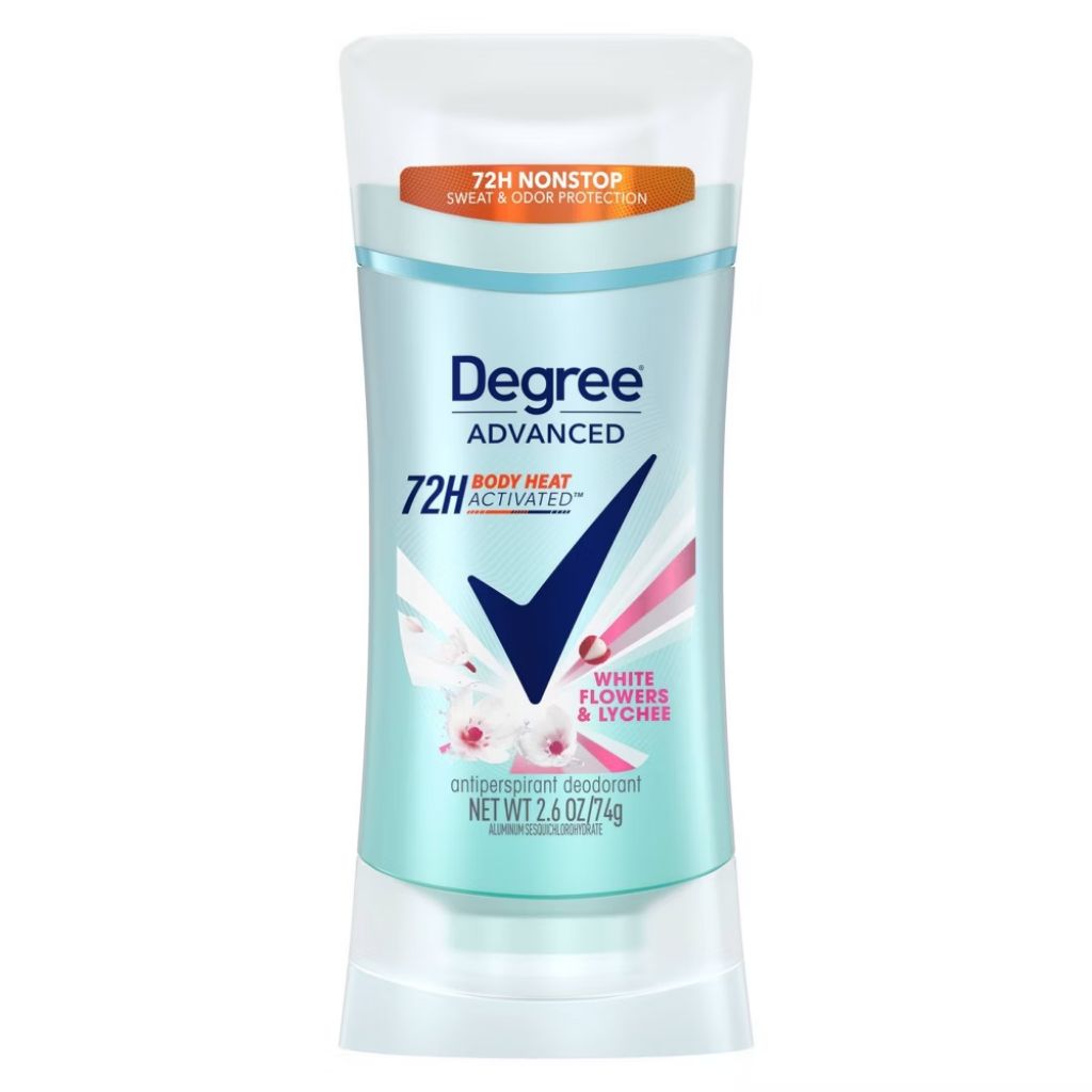 Degree Women's Advanced Motionsense Antiperspirant Deodorant - White Flowers & Lychee, 2.6oz