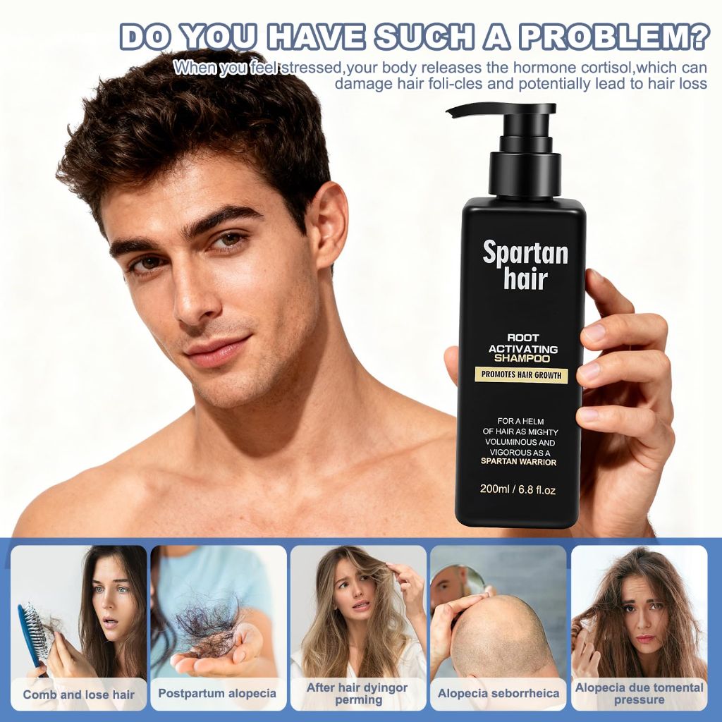 Spartan Root Activator Shampoo (200ml)