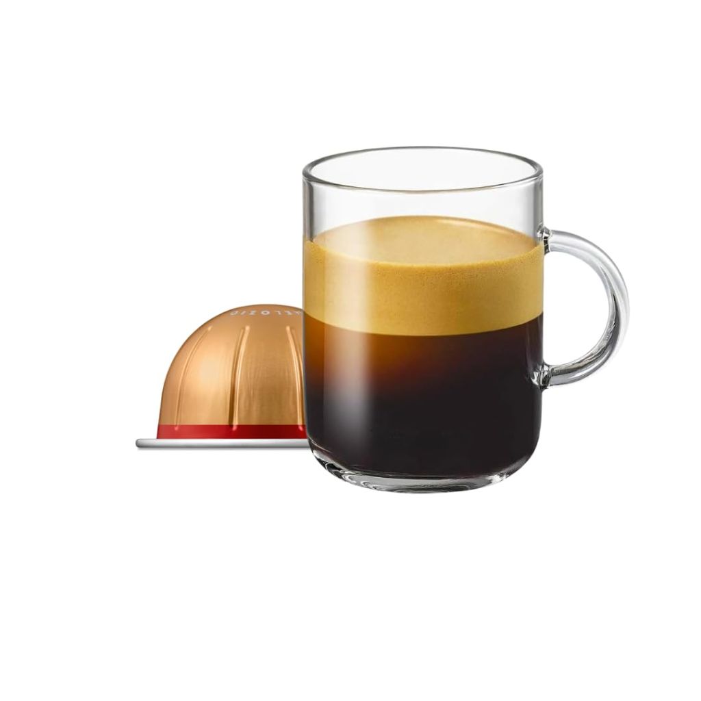 Decaffeinato Pods, Roast Espresso Coffee Capsules (10 Count, Melozio Decaffeinato)