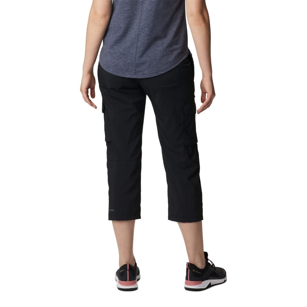 SZ 18W Columbia Women's Silver Ridge Utility Capri | Black