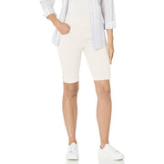 Gloria Vanderbilt Women's Amanda Pull On Bermuda Short, White - size 4P