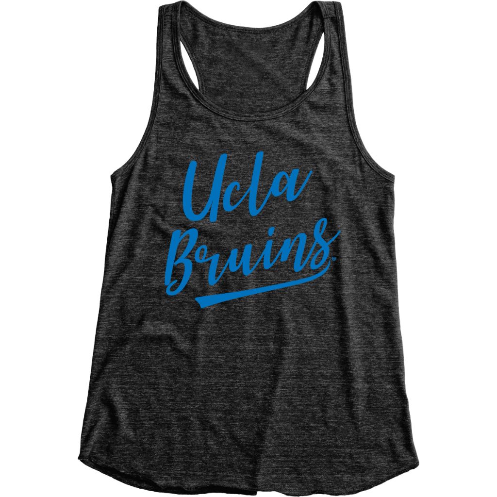 UCLA Bruins NCAA Officially Licensed Women's Tank Top Tri-Blend Signature, Medium