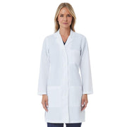 Red Panda Maevn Women's Long Lab Coat (White, Small)