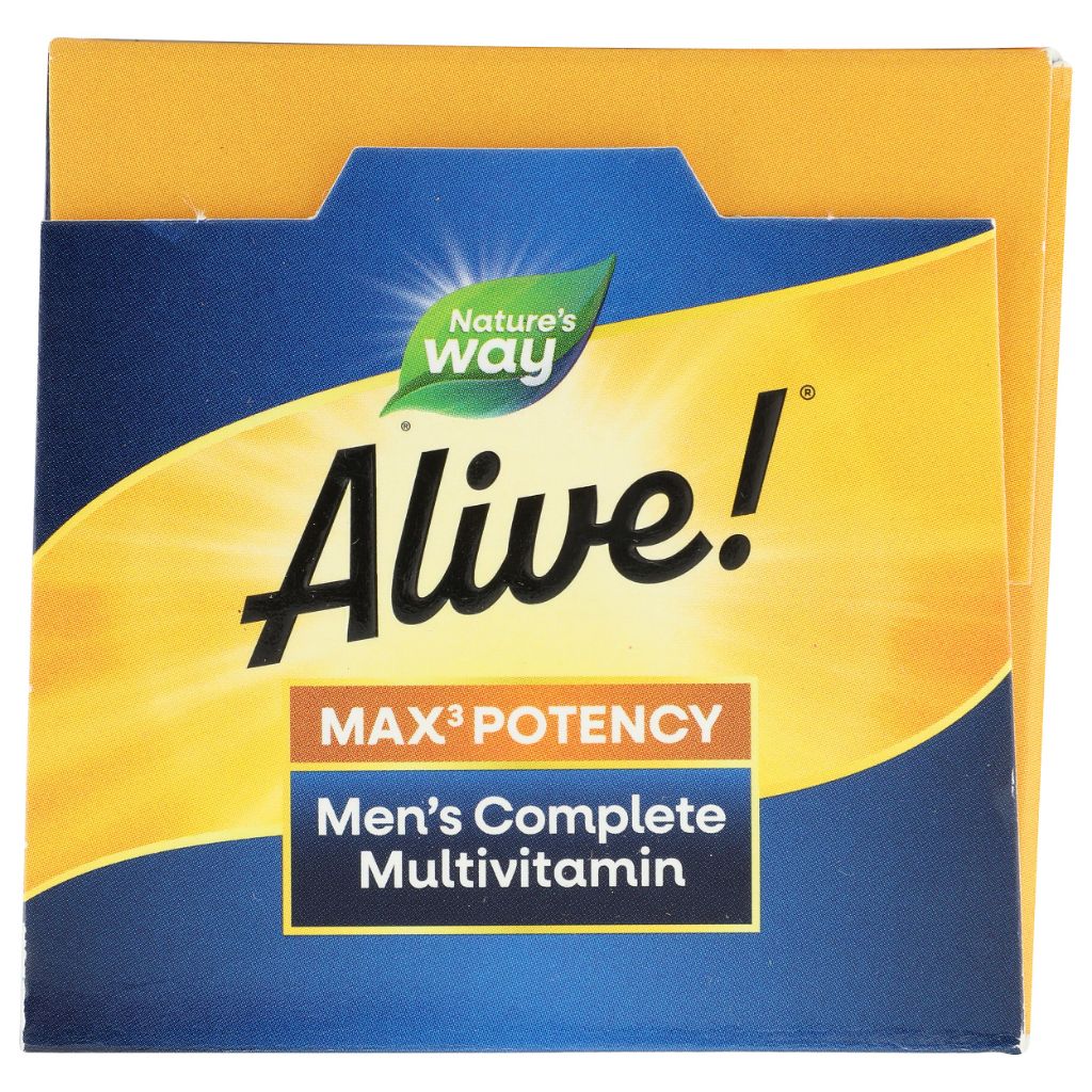 Nature's Way, Multivitamin Alive Energizer Mens, 90 Capsules