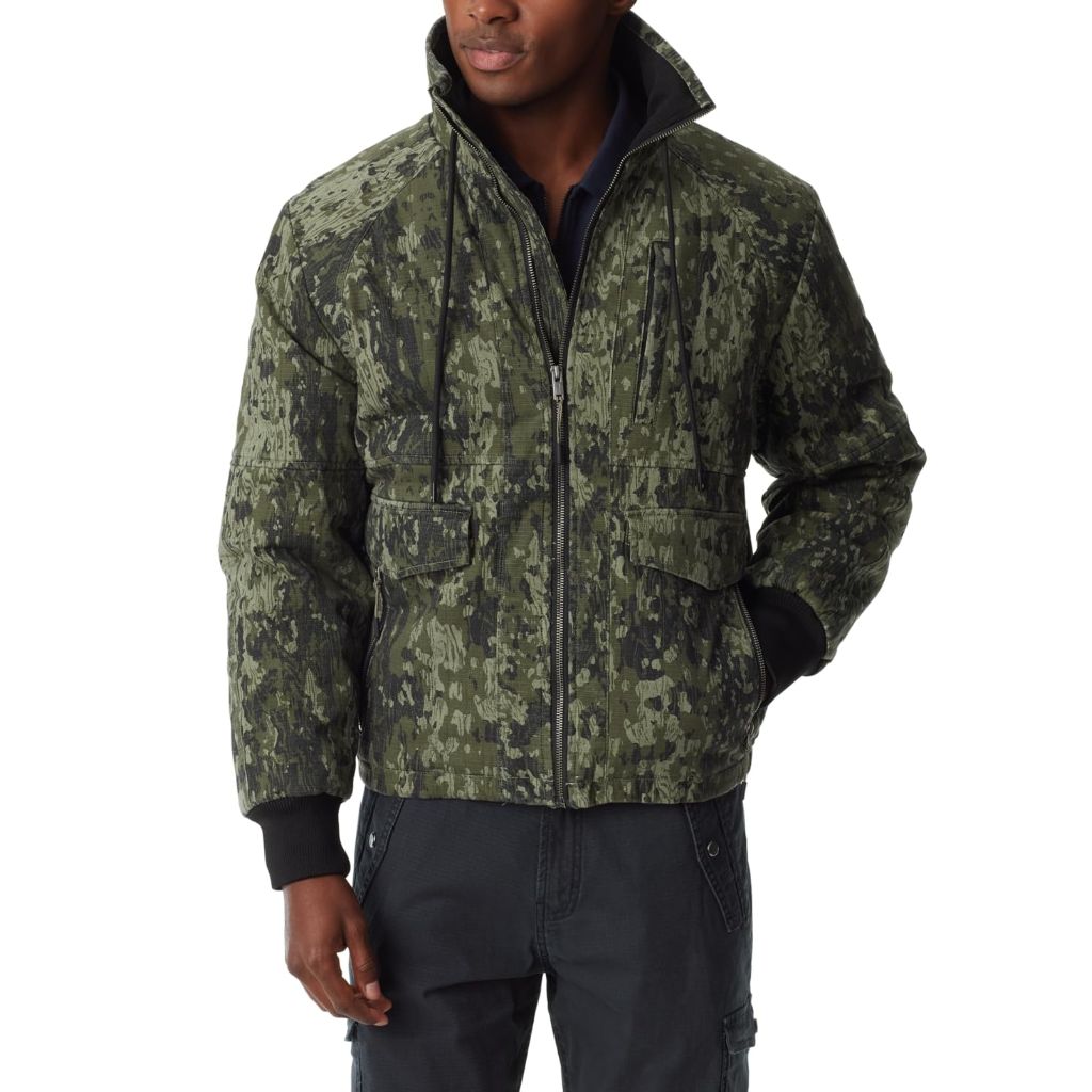 BASS OUTDOORS Men's Multi Combo Bomber Jacket Standard, XXL